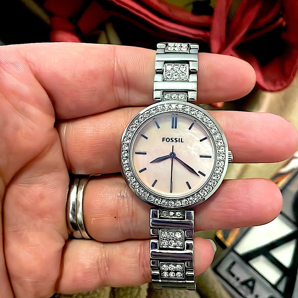 Women’s marble faced Watch